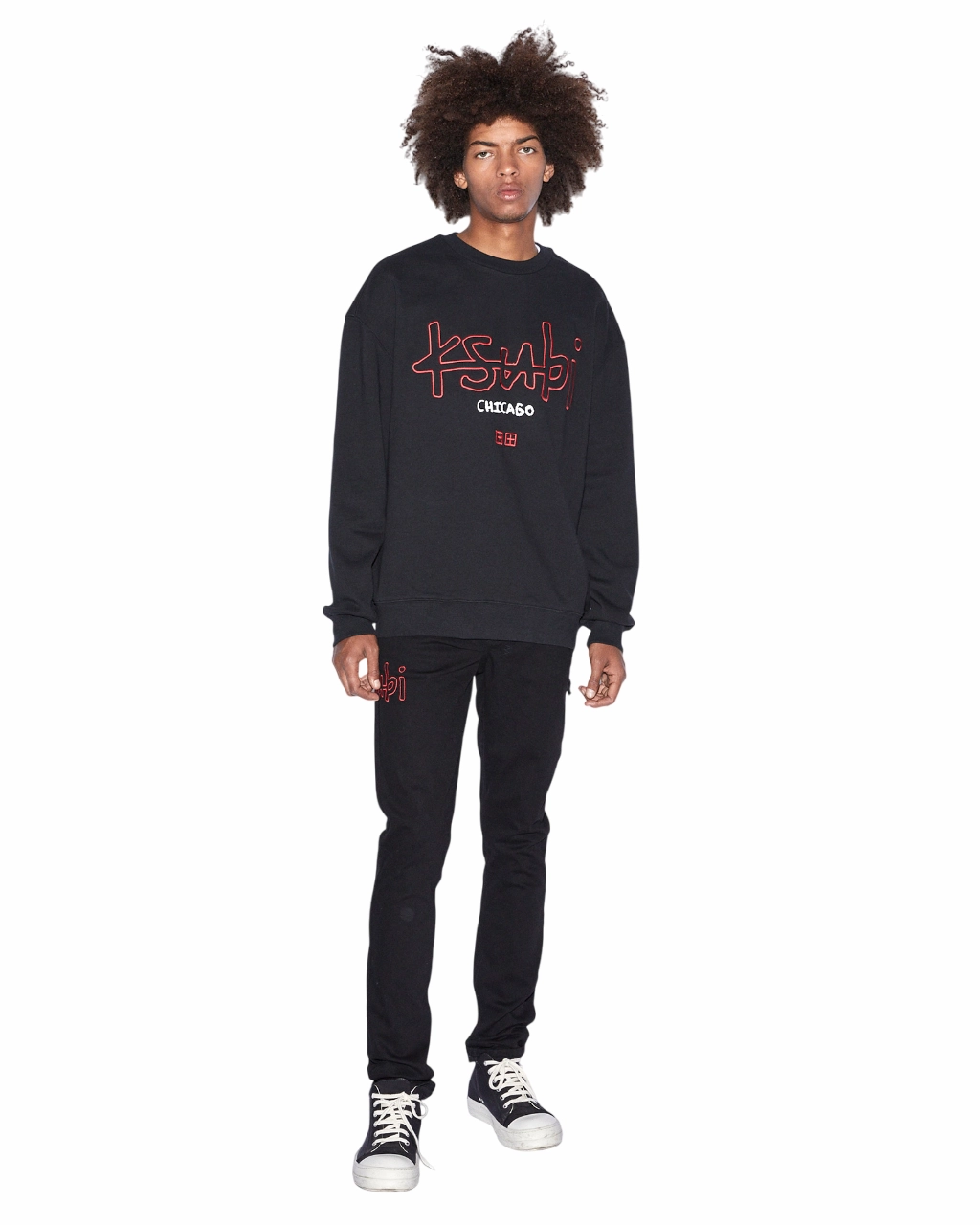 CHICAGO 4X4 BIGGIE CREW JET BLACK Multi Directional Zipper Placement AllDayComfortFit
