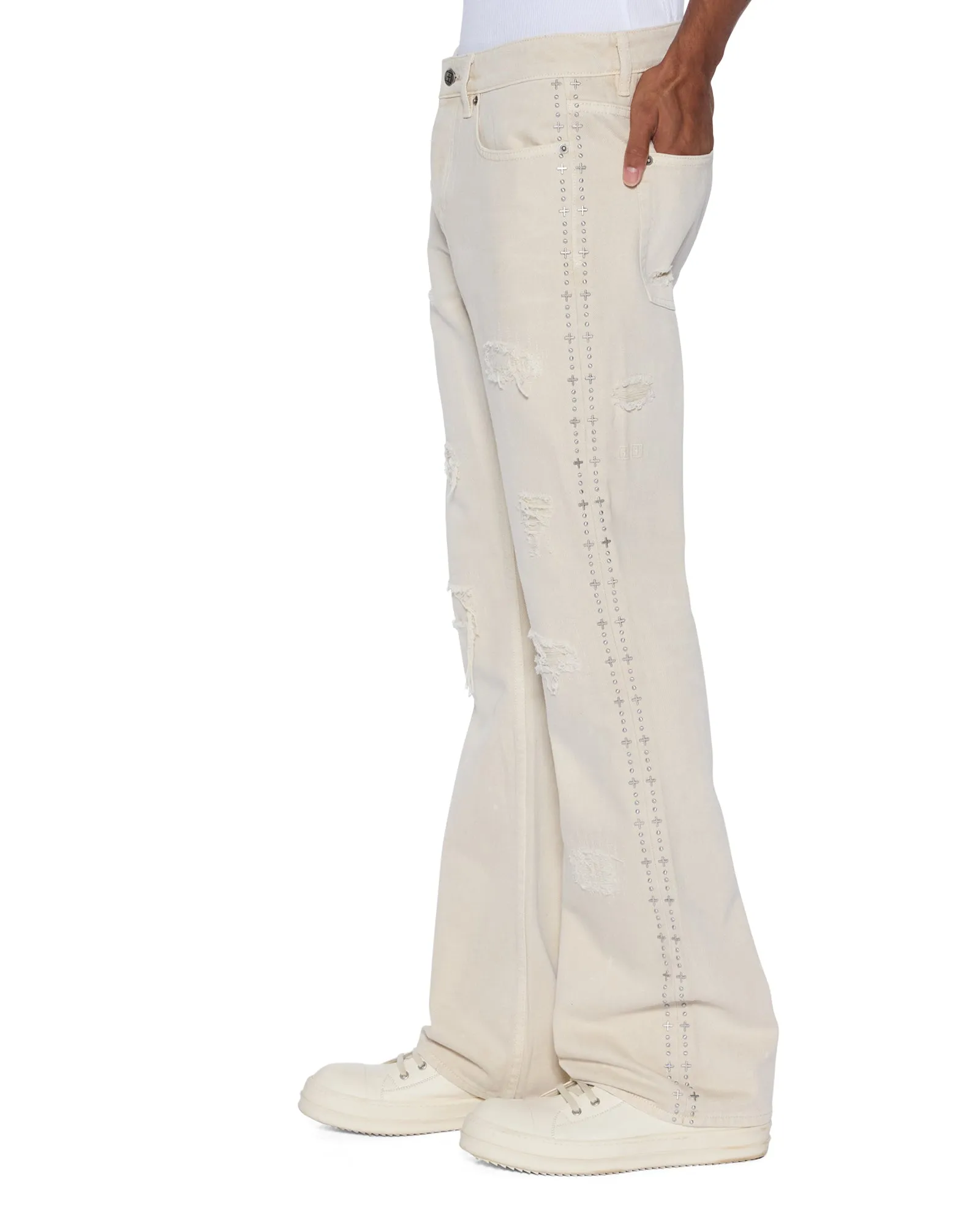 Stylish Touch BRONKO IVORY TRASHED