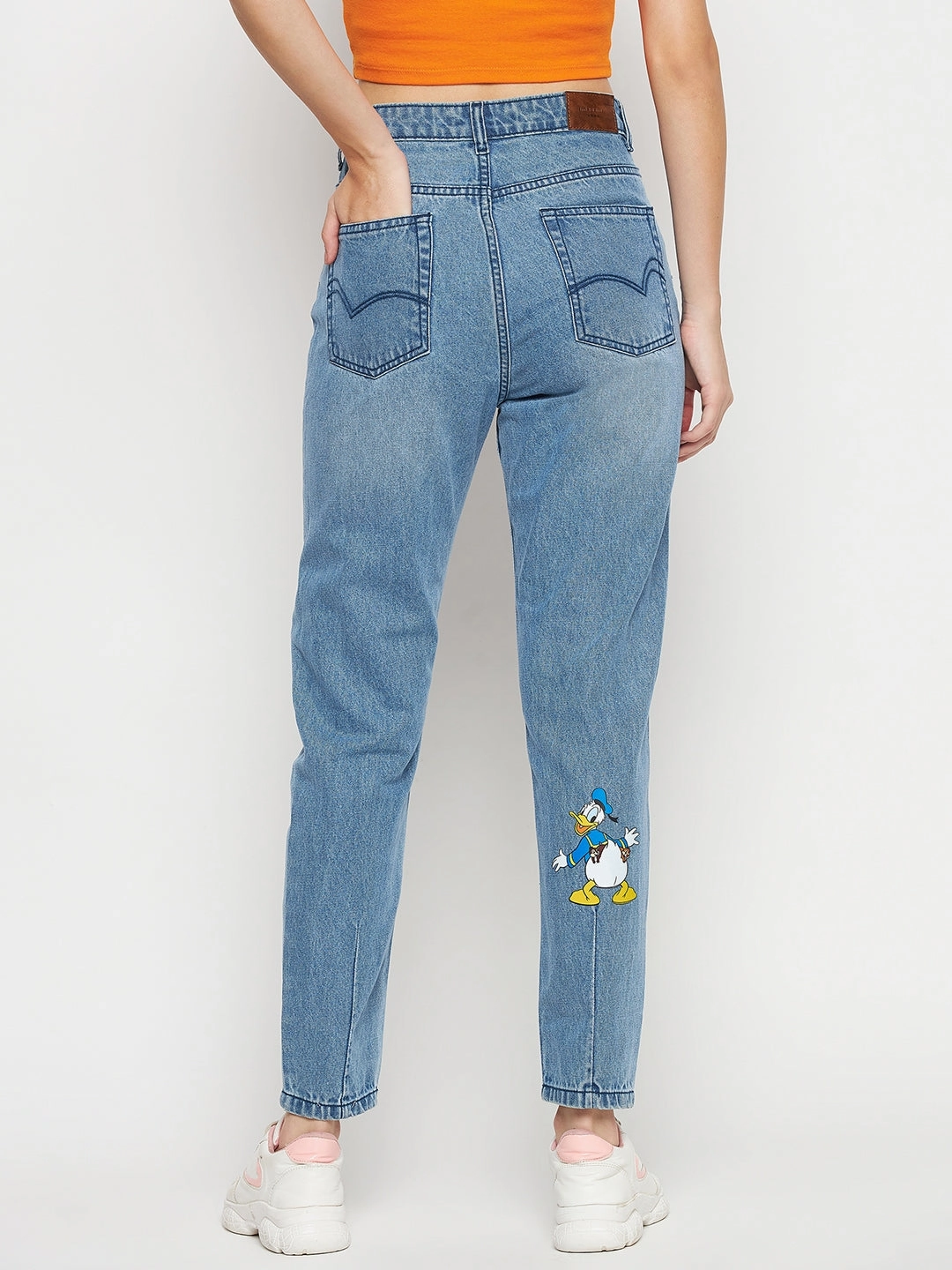 Effortless Clothing Madame Disney Print Blue Denim