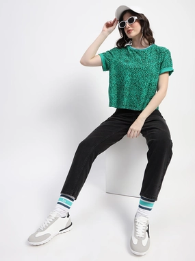 Anytime Fit Madame Cotton Solid Black Straight Denim