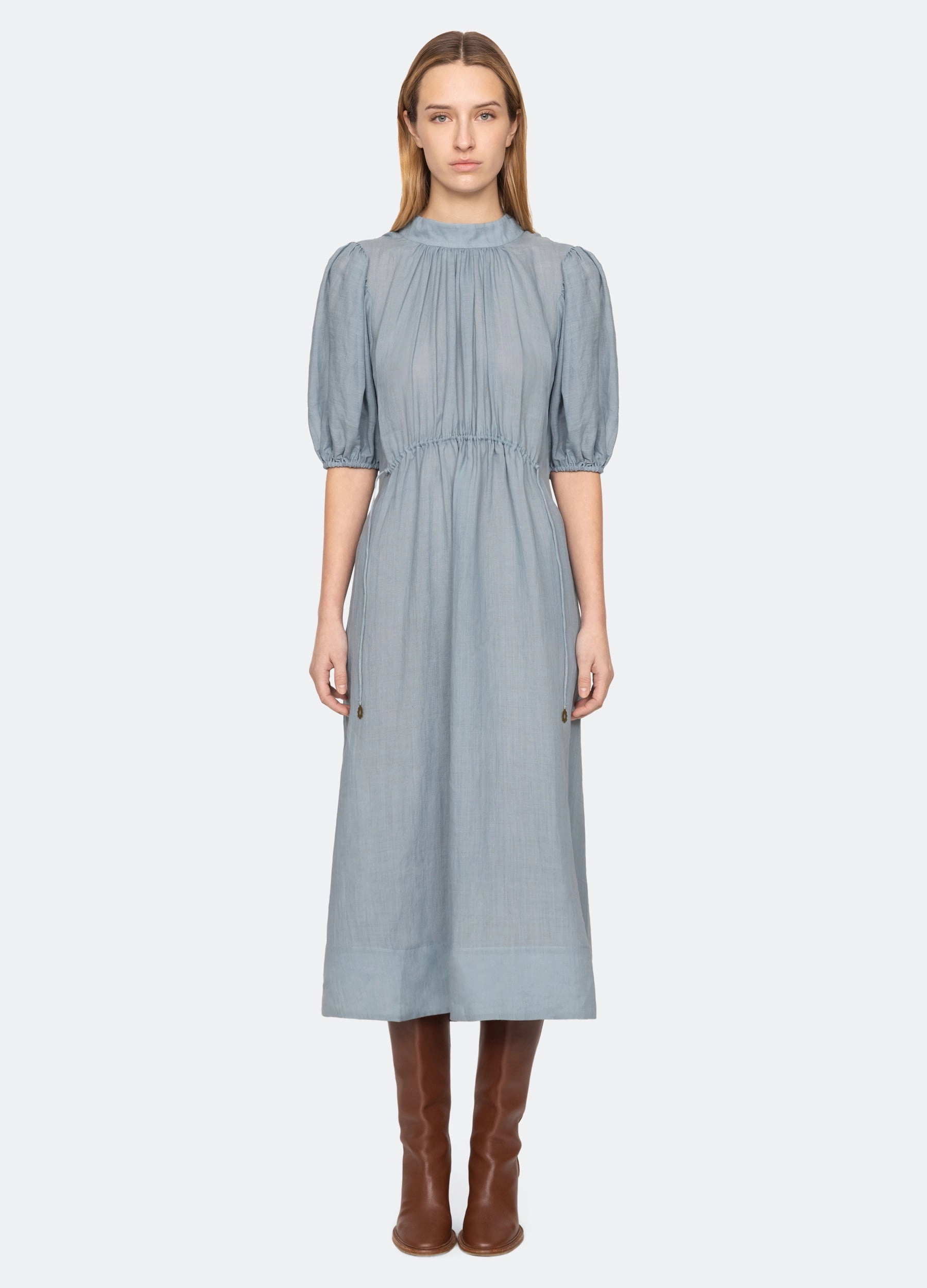 Anise S/S Dress Shine Skin
