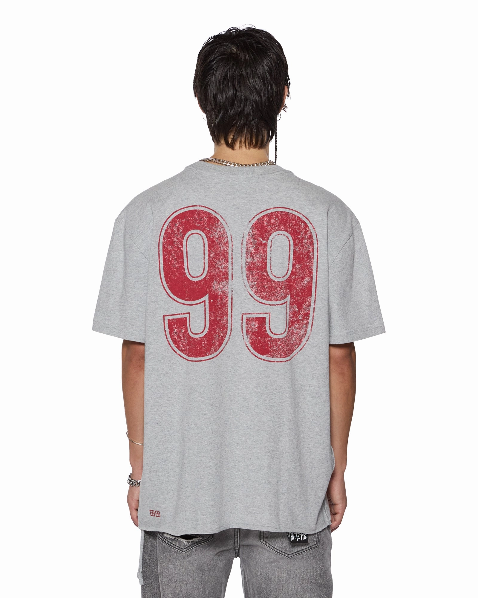 Casual Touch Flexible Comfort STINGER BIGGIE SS TEE GREY MARLE