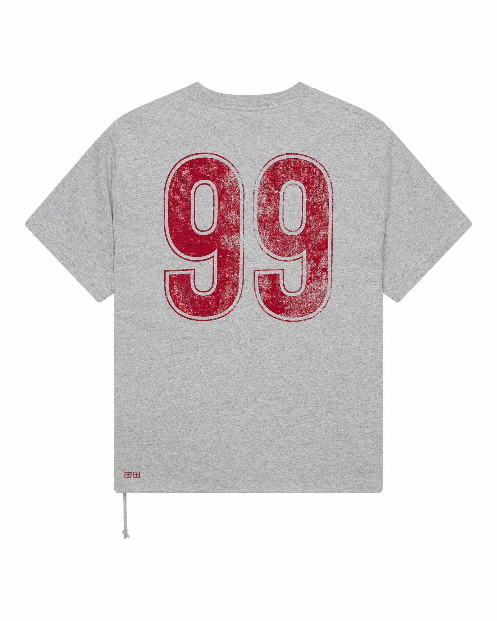 Garment Dyed Technique Ultimate Comfort STINGER BIGGIE SS TEE GREY MARLE