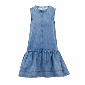 Denim Cynthia Dress Harmonious Layers AdjustableStraps