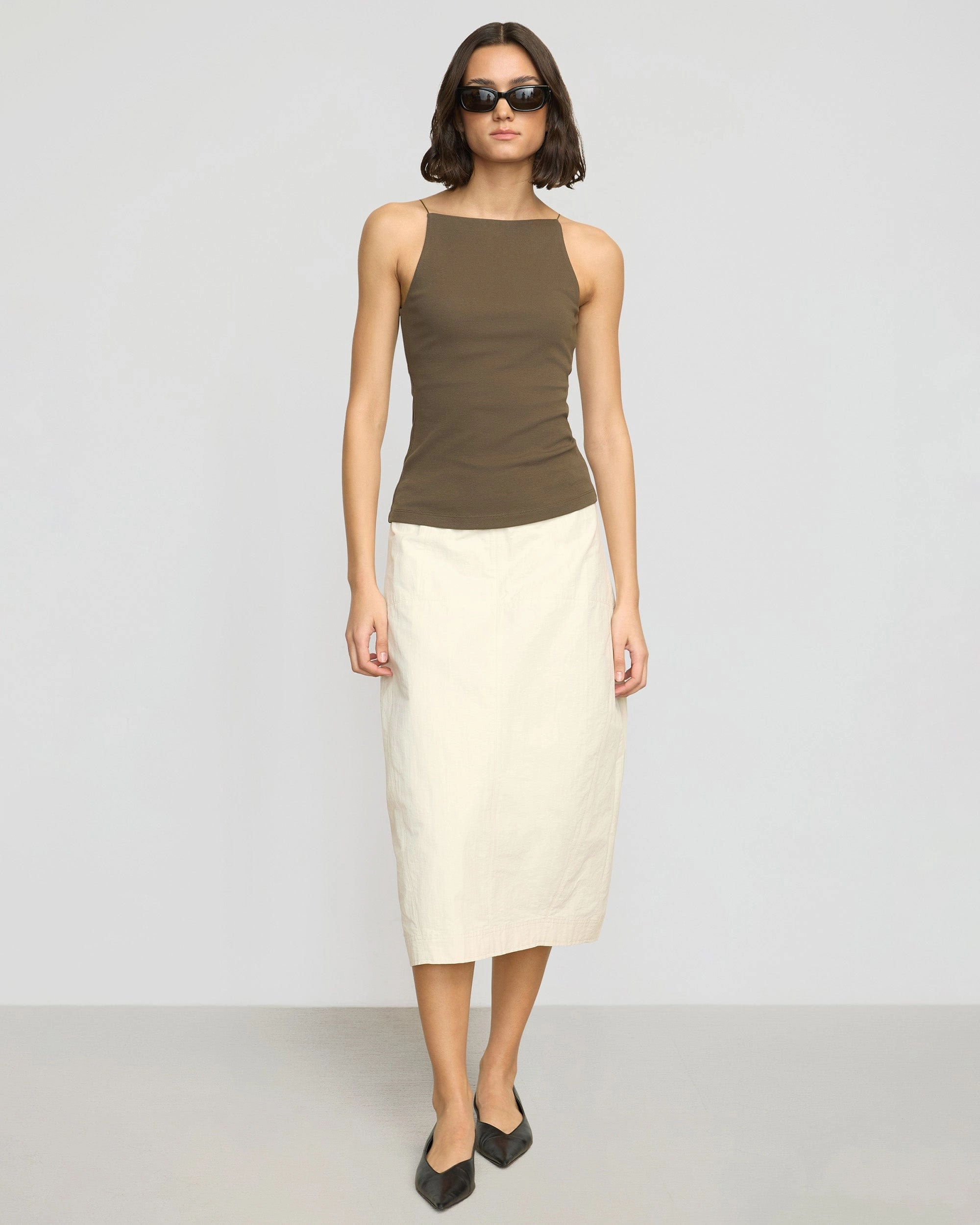Ella Sleeveless Tank LightReflectiveTrim Stylish Look