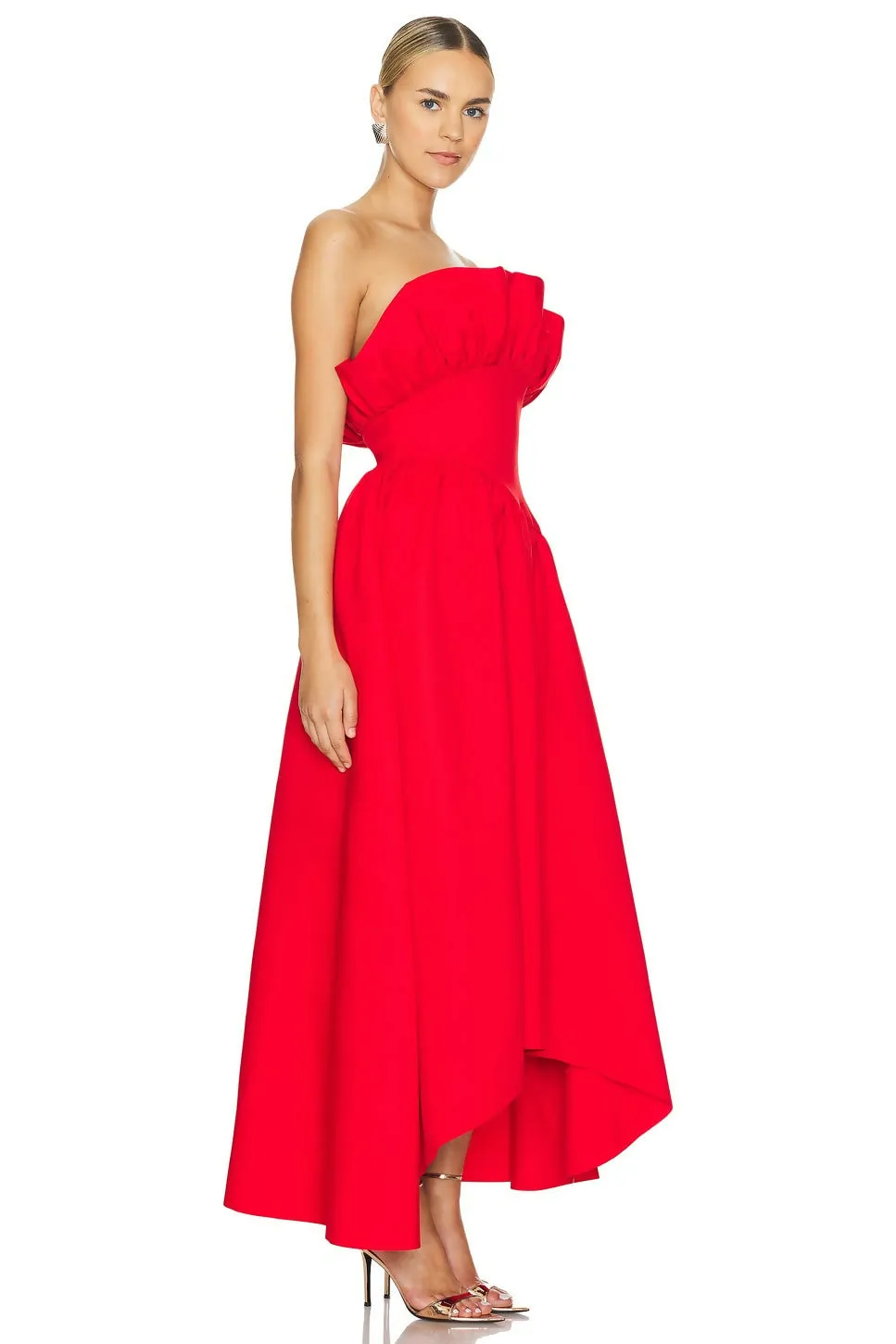 Elliatt Laurel Dress in Red