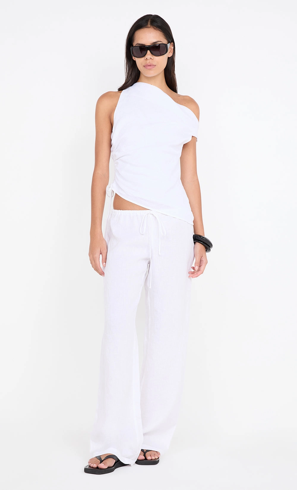 ELYCE PANT  - WHITE Chic and Elegant