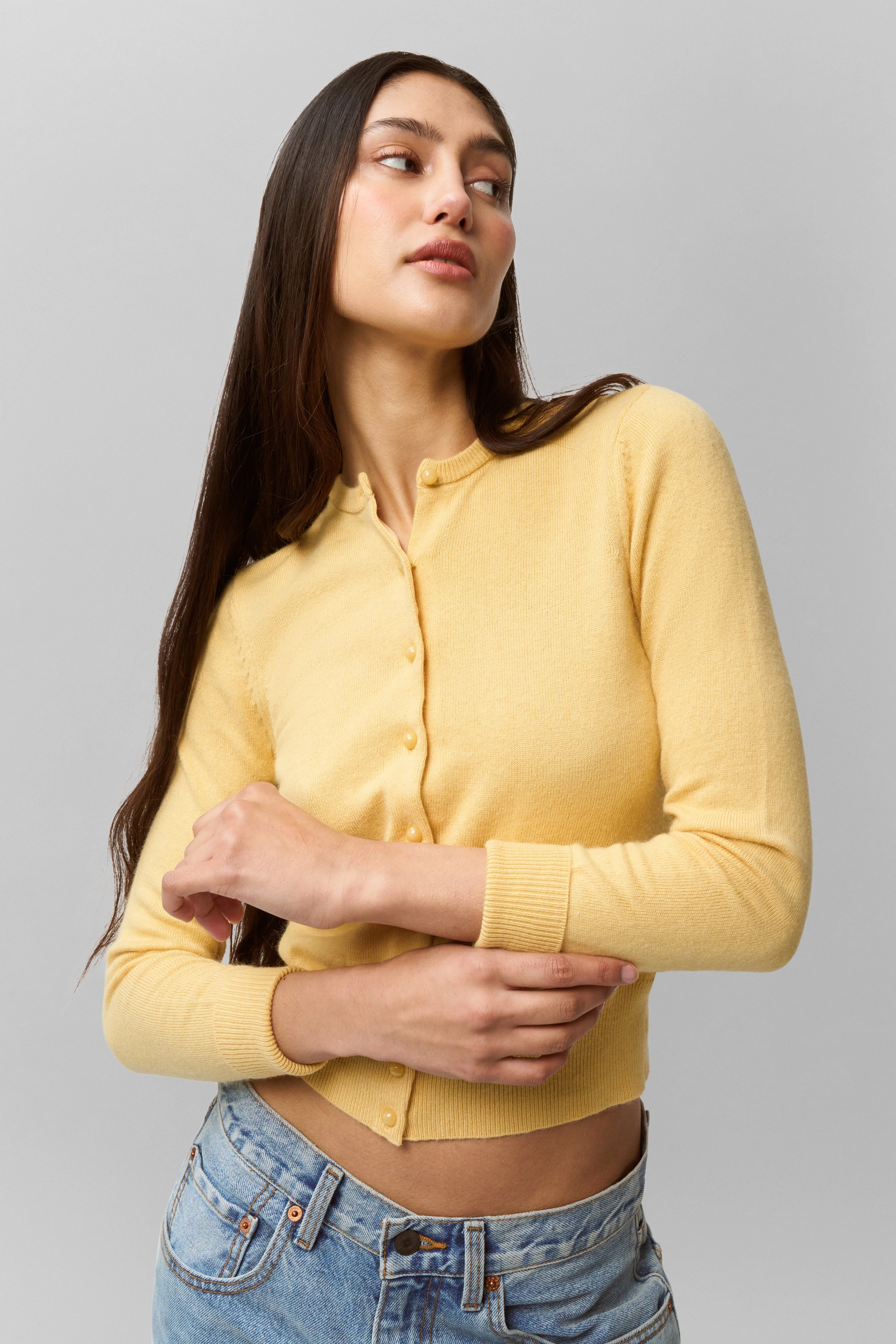 Natural Odor Control Emelie Wool Cardigan