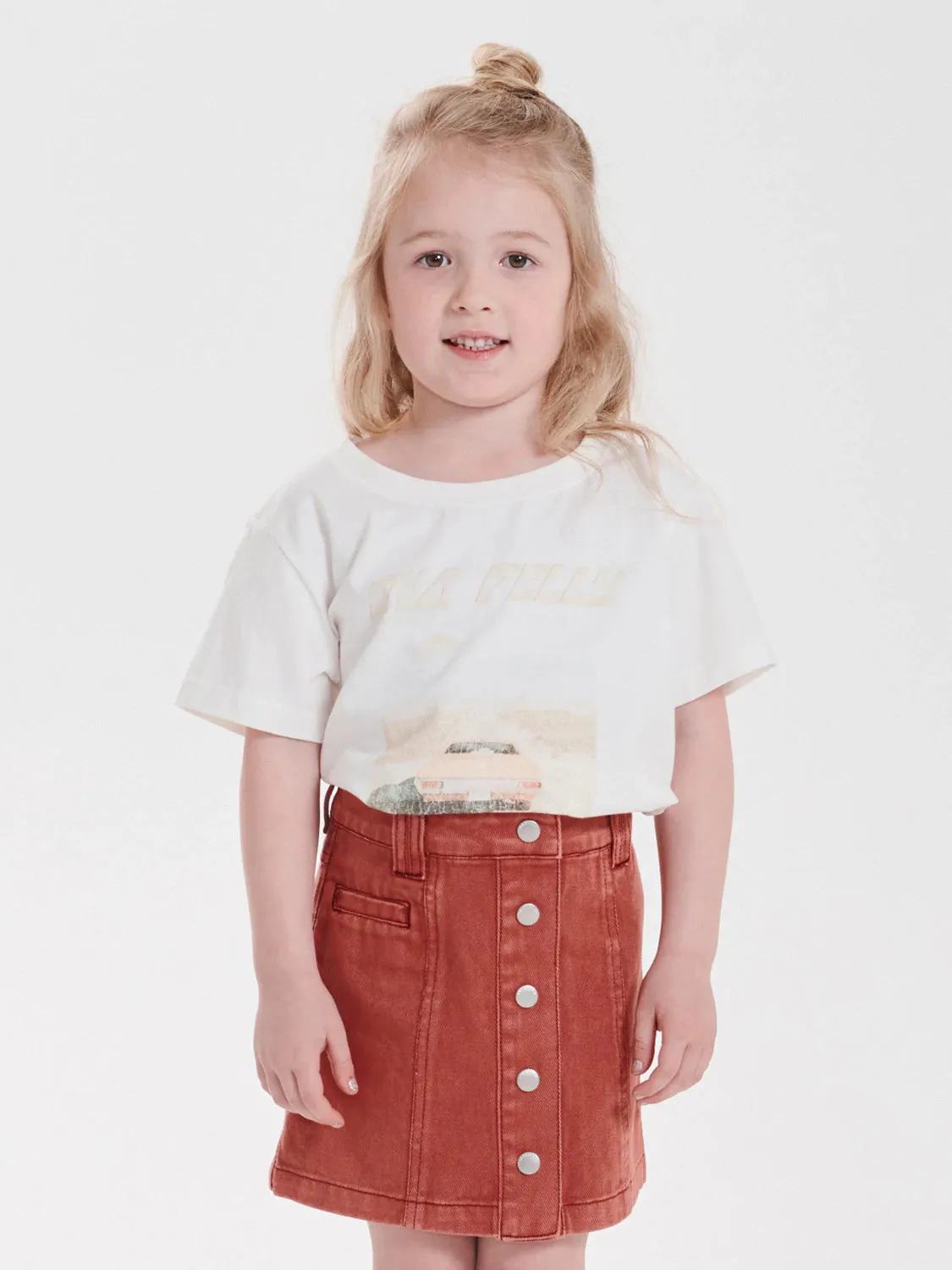 Ena Pelly HIghway Heartbreak Tee - Off White