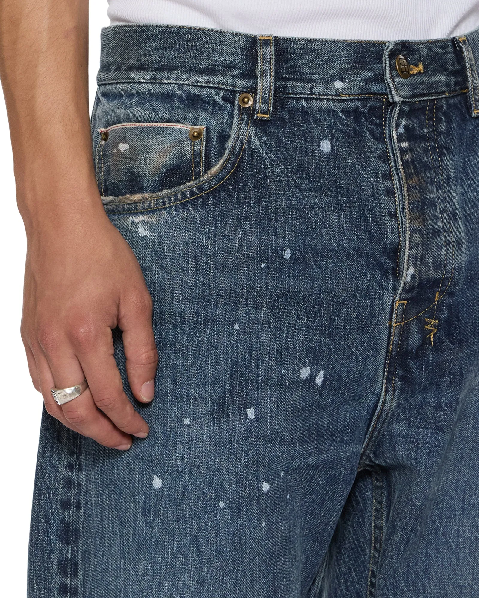 ANTI K SELVEDGE ARTIST BLUE Daily Wear Nature Lover Sleek Look