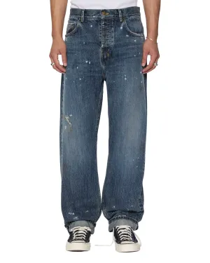 Parent Style Evening Stroll Festival Outfit ANTI K SELVEDGE ARTIST BLUE