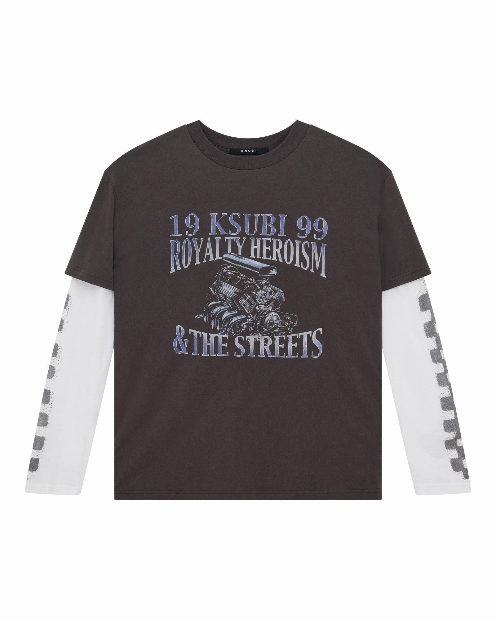 Workout Gear ENGINE LS LAYER TEE FADED BLACK