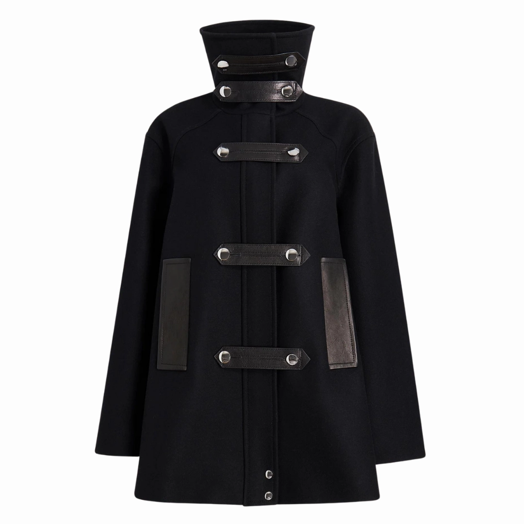 Melbo Coat ReinforcedEdging Ergonomic Drape