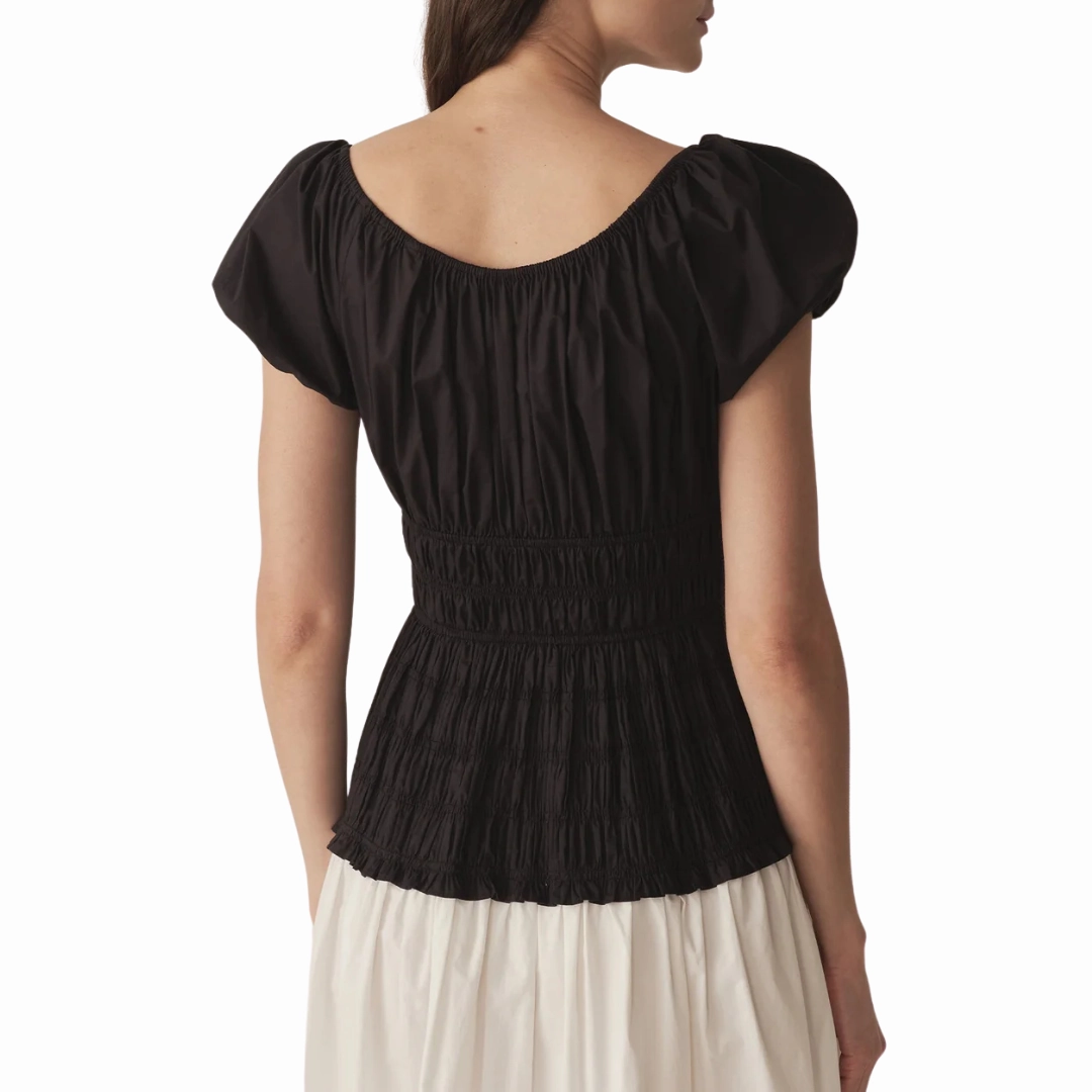Sleek and Sleek Pleated-Skirt Enya Dress