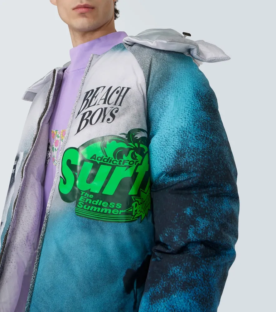 ERL Printed puffer jacket