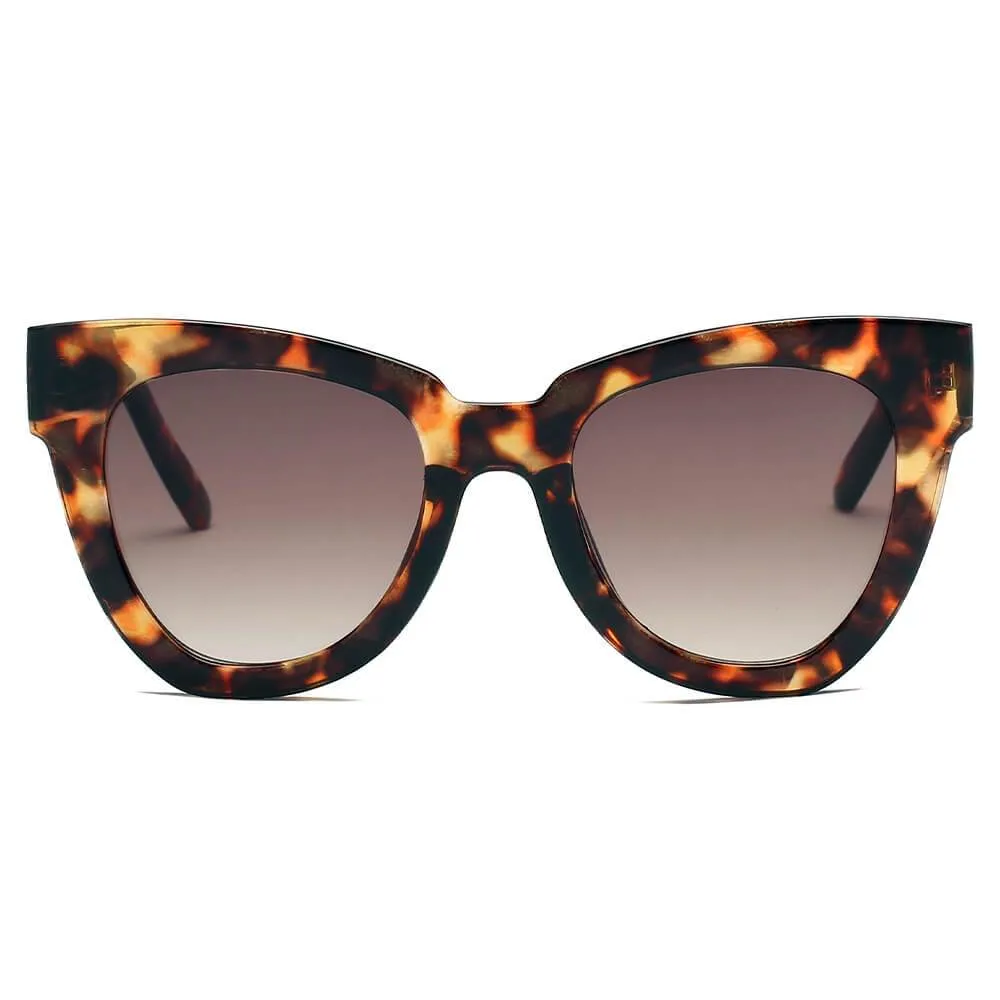 ESCABANA | S1061 - Women Round Cat Eye Fashion Sunglasses
