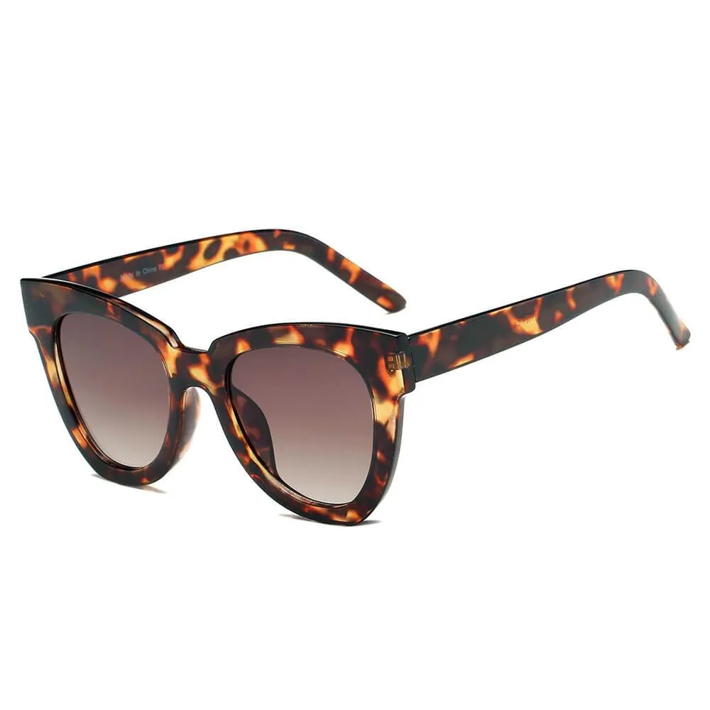 ESCABANA | S1061 - Women Round Cat Eye Fashion Sunglasses