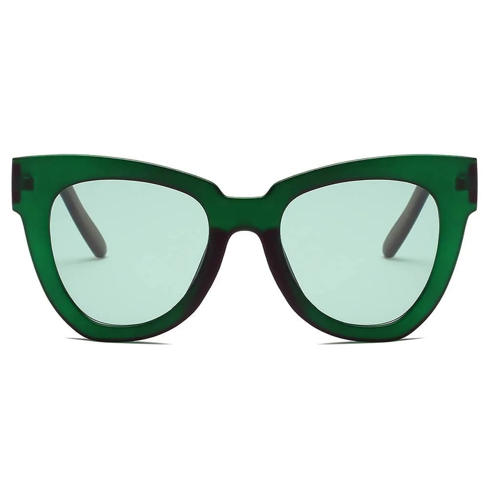ESCABANA | S1061 - Women Round Cat Eye Fashion Sunglasses