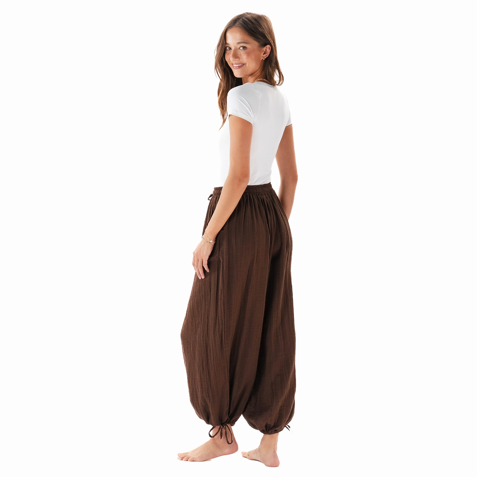 Compact Packability Seamless Design Espresso Adventure Cargo Pants