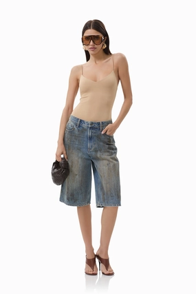 Ester Bodysuit - Praline FrictionResistant Edges