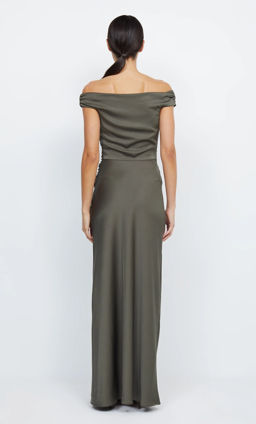 ETERNITY OFF SHOULDER MAXI - DARK WILLOW Soft Fashion