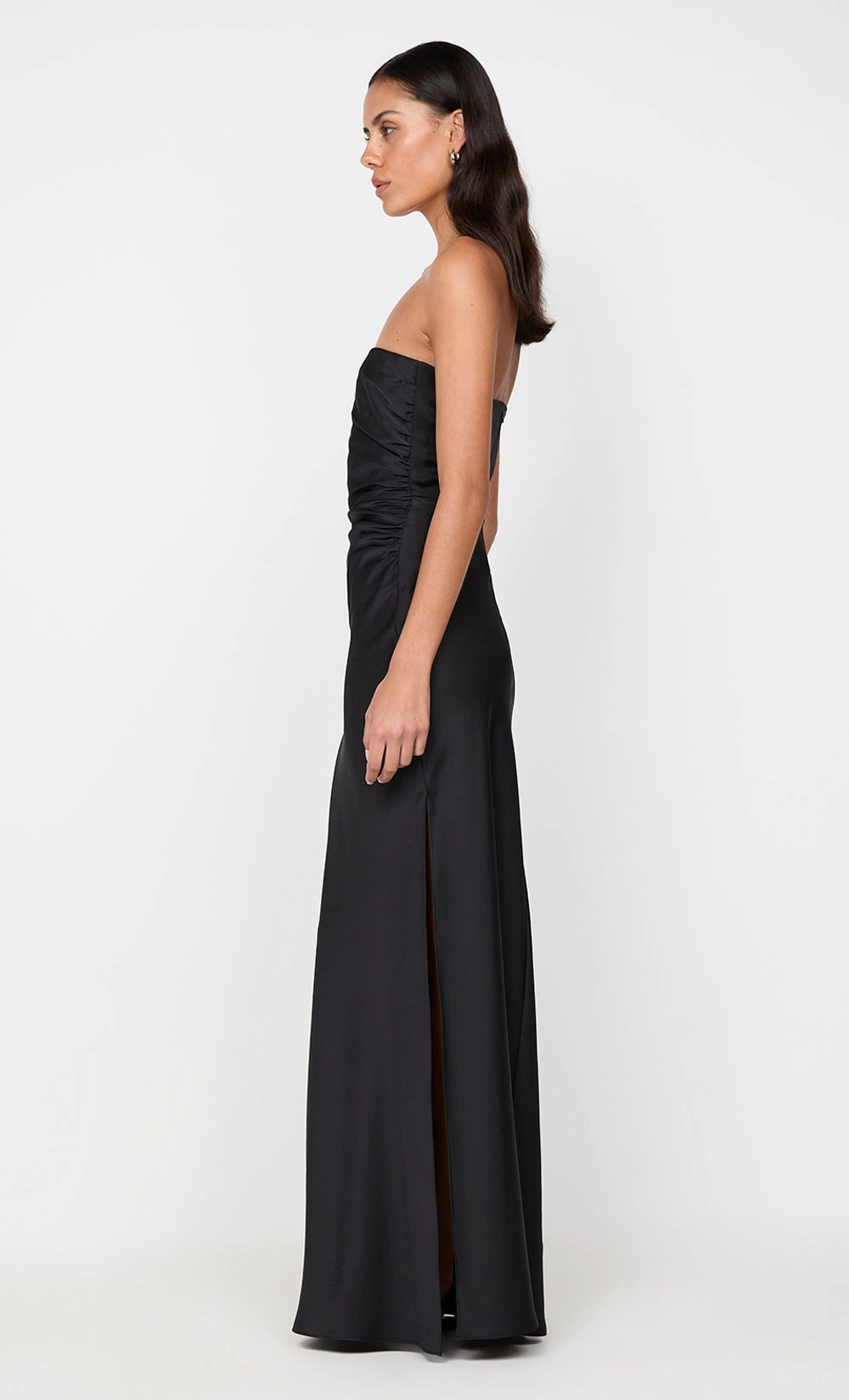ETERNITY STRAPLESS MAXI DRESS - BLACK Travel piece Stylish Cut