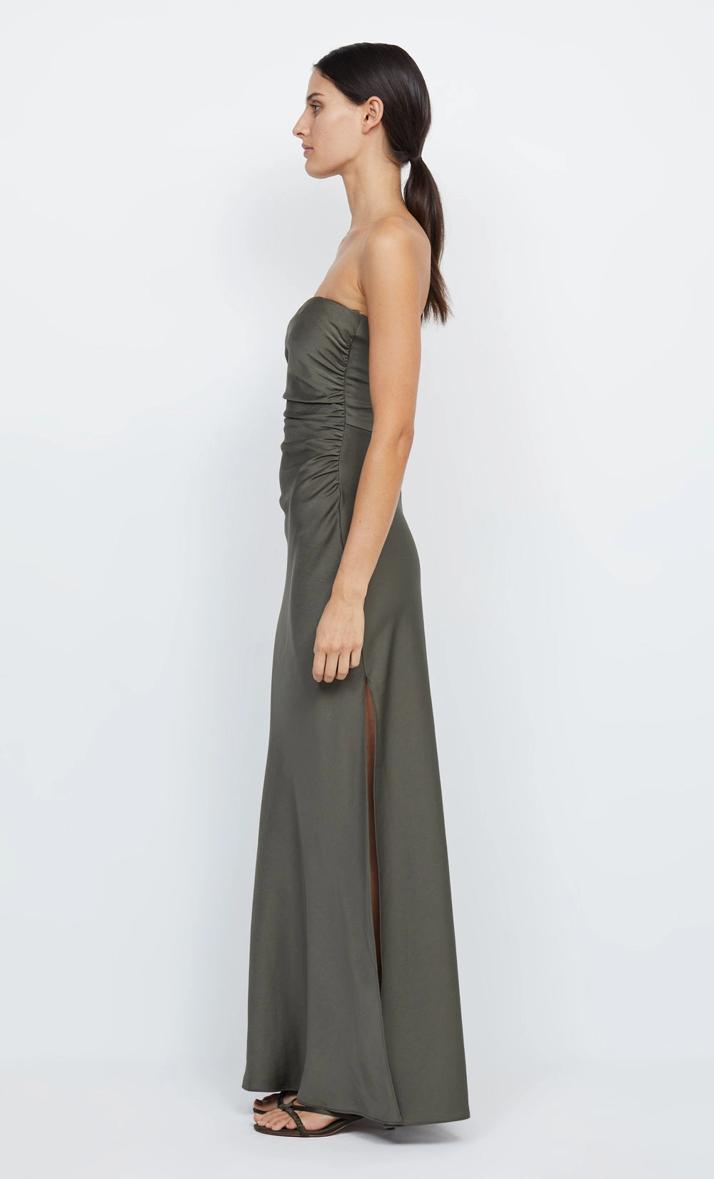 ETERNITY STRAPLESS MAXI DRESS - DARK WILLOW Beauty Zone