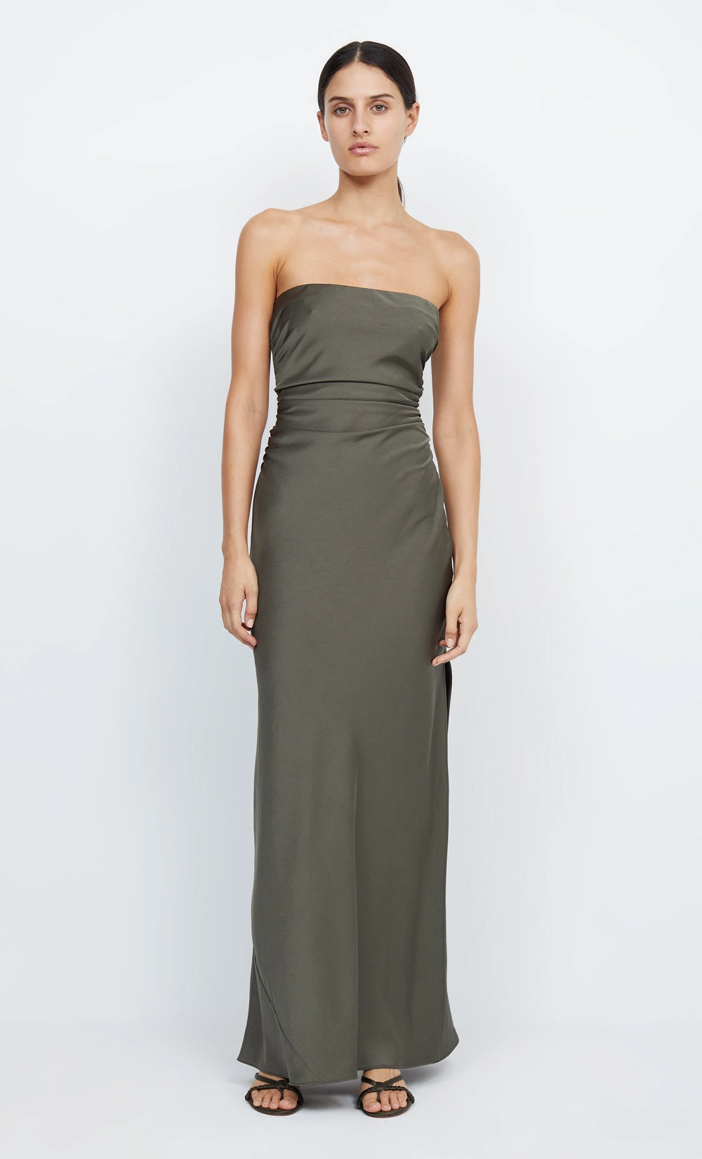 ETERNITY STRAPLESS MAXI DRESS - DARK WILLOW Celebration Wear Polished look dress