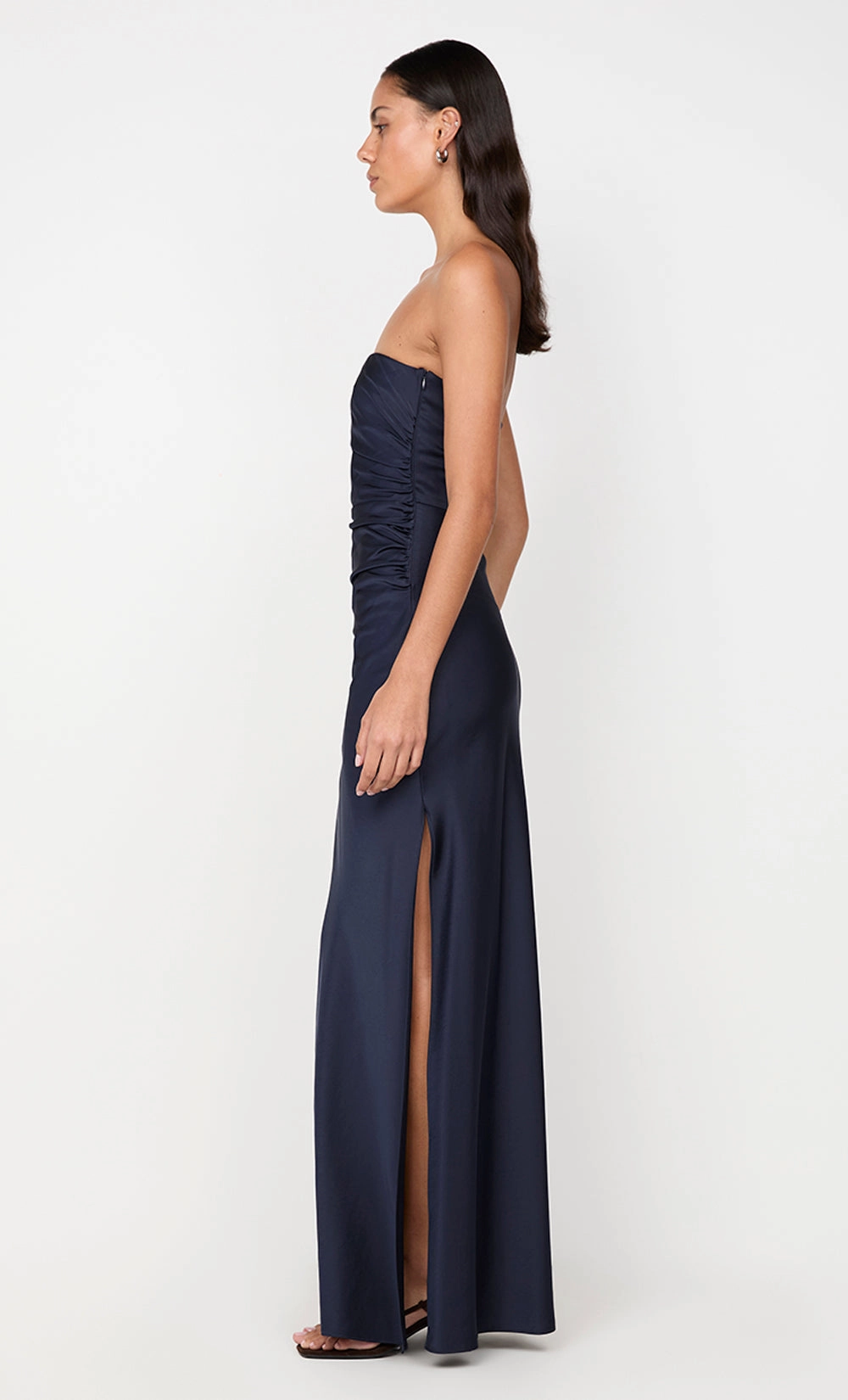 Weekend Edge ETERNITY STRAPLESS MAXI DRESS - INK