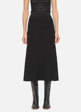 Flexible shape Non Binding Waist Rue Skirt