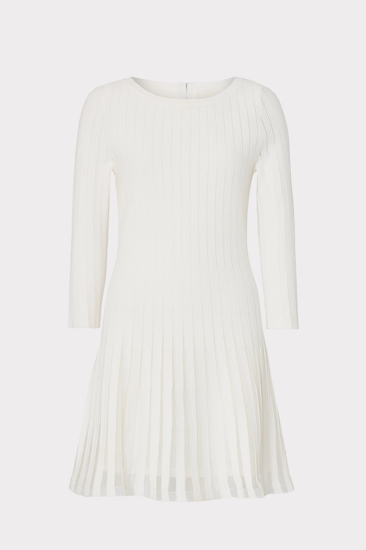 Tabitha Sheer Godet Mini Dress Bamboo Fiber Blend Butter Soft Finishing