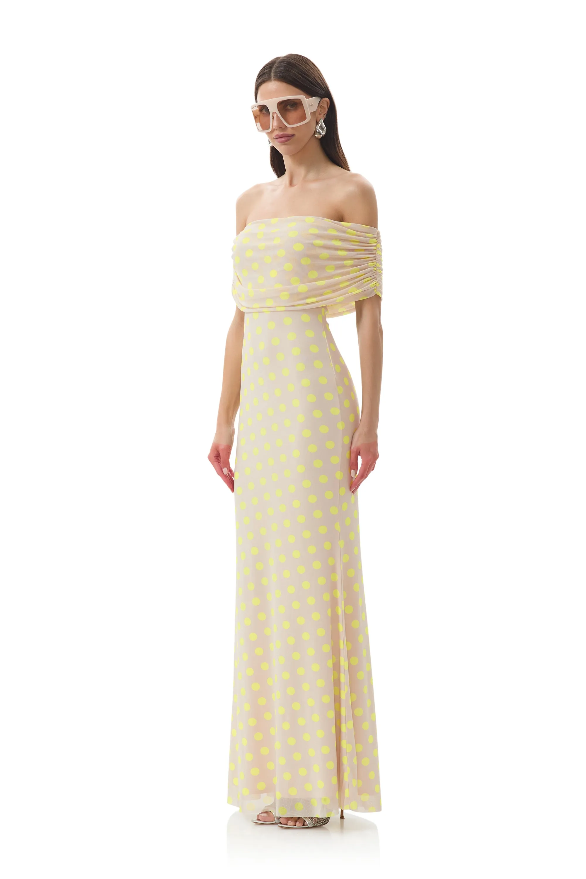 Emerging-Brand Fresh Appeal McCall Dress - Sun Dot
