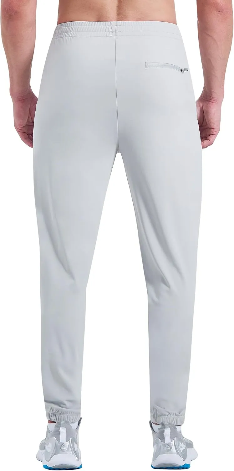EZRUN Men's Joggers Stretch Athletic Workout Golf Pants Quick Dry Work Sweatpants Running Gym Hiking Track Pants
