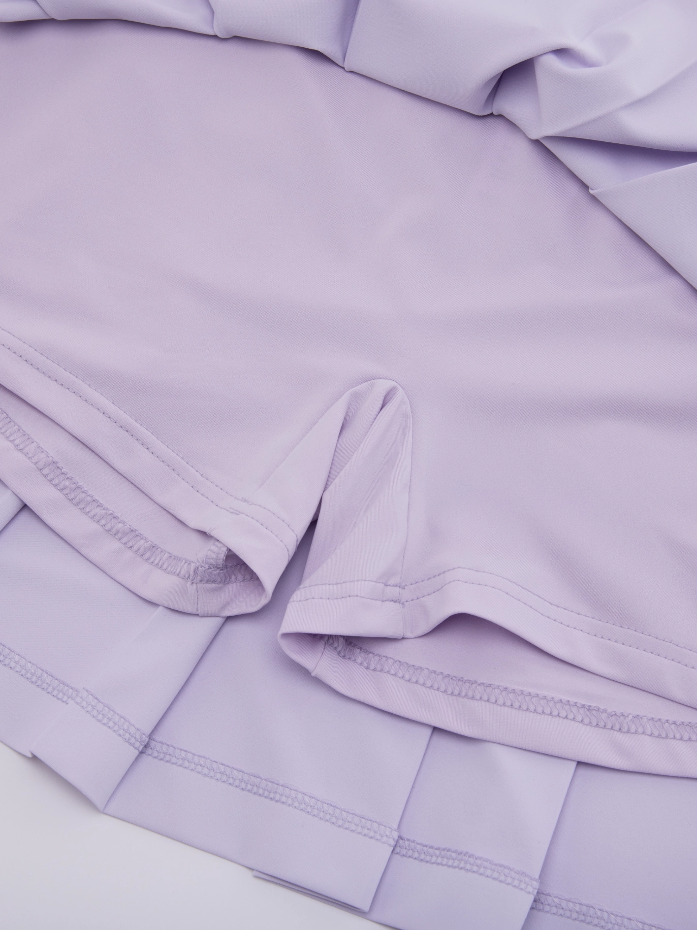 High End Quality Fair Liar Performance Pleated Skirt - Lavender