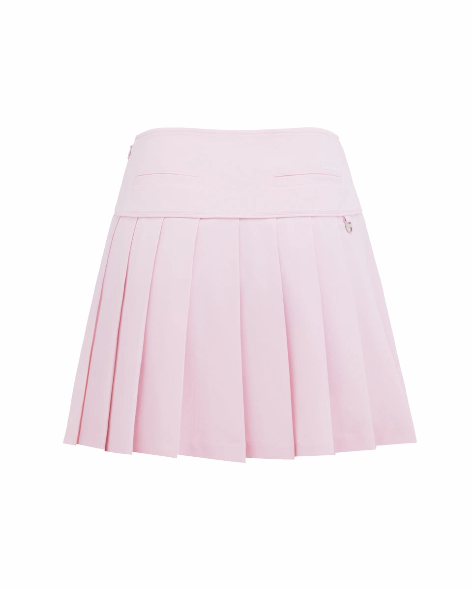 Elegant Feel Fair Liar Performance Pleated Skirt - Pink