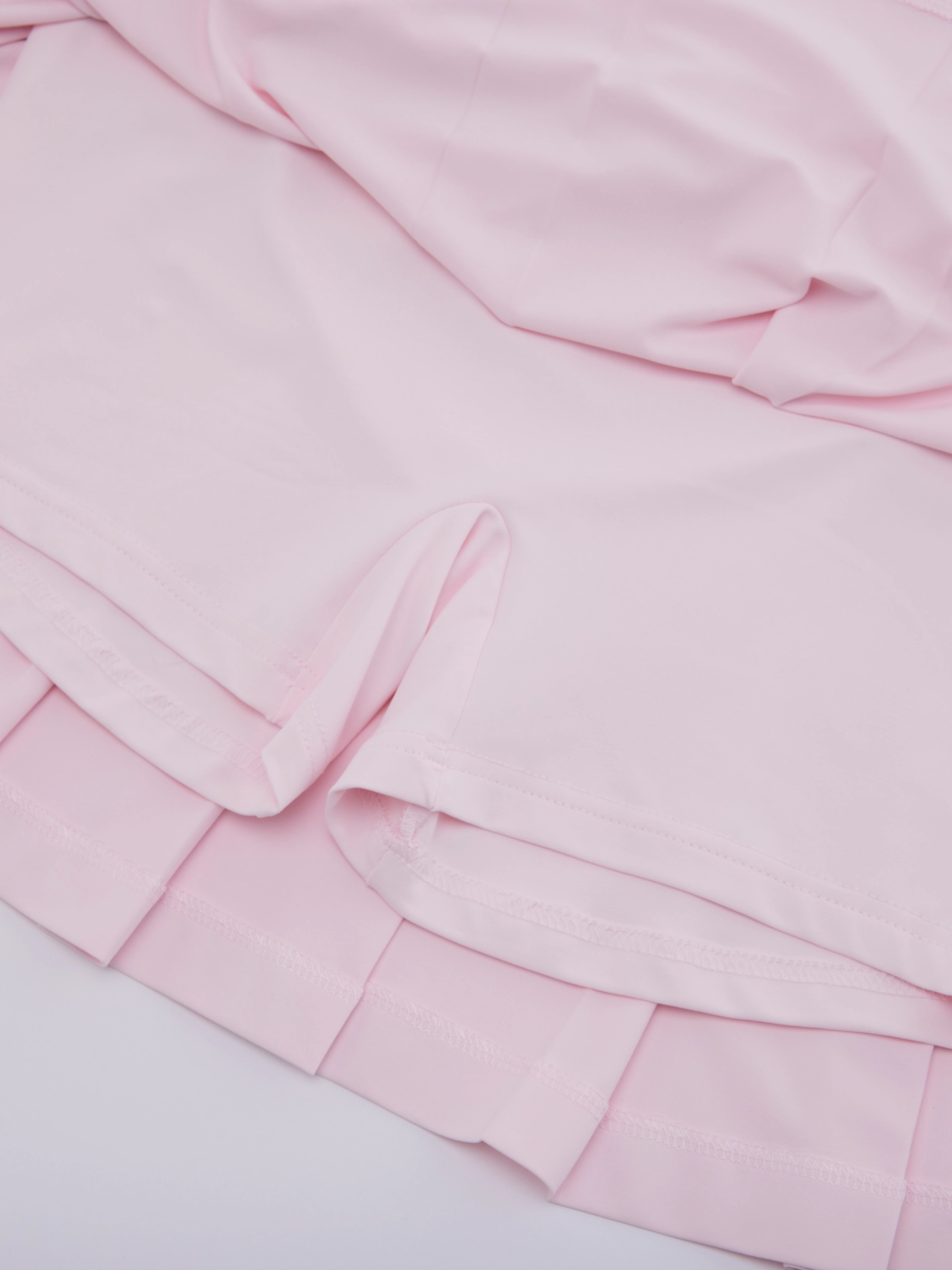 Fair Liar Performance Pleated Skirt - Pink Wardrobe Classic Style Moment
