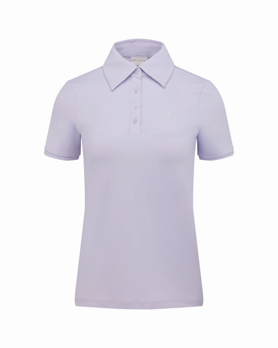 Fair Liar silk scarf set t-shirt - Lavender NonChafeCollarTech