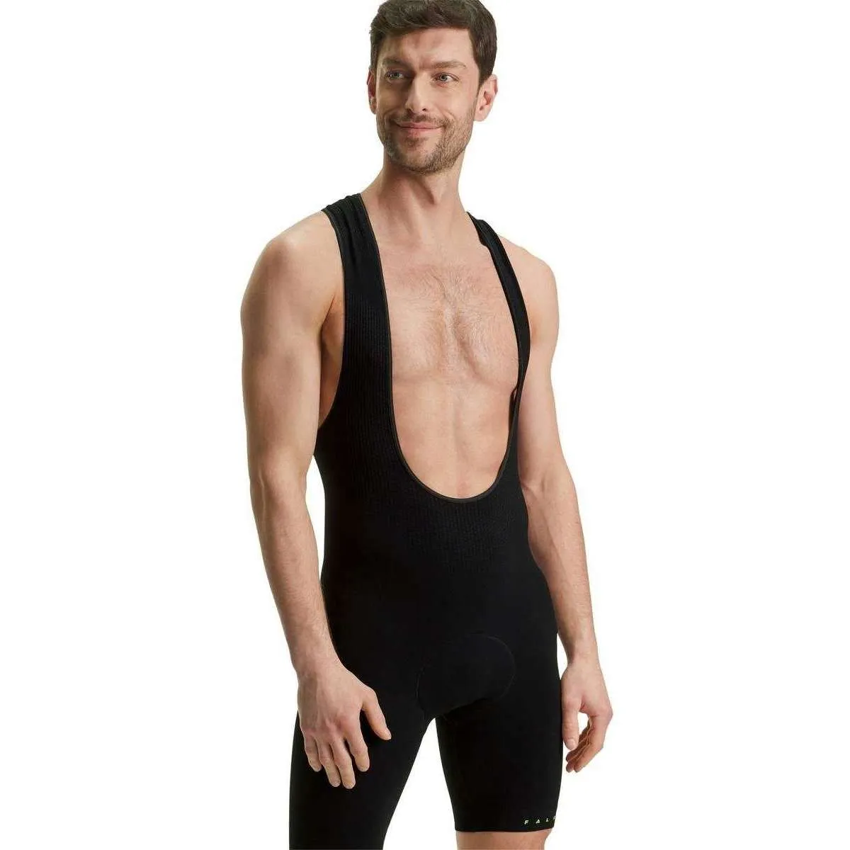 Falke High Performance Strap Cycling Shorts - Black