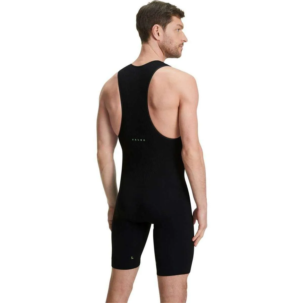 Falke High Performance Strap Cycling Shorts - Black