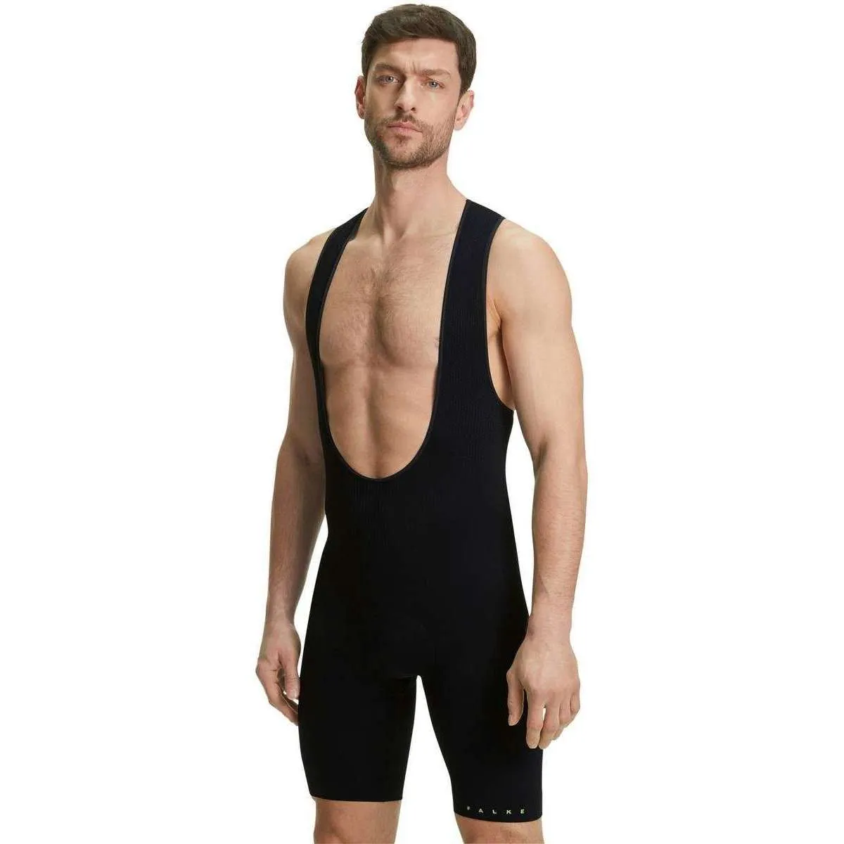 Falke High Performance Strap Cycling Shorts - Black