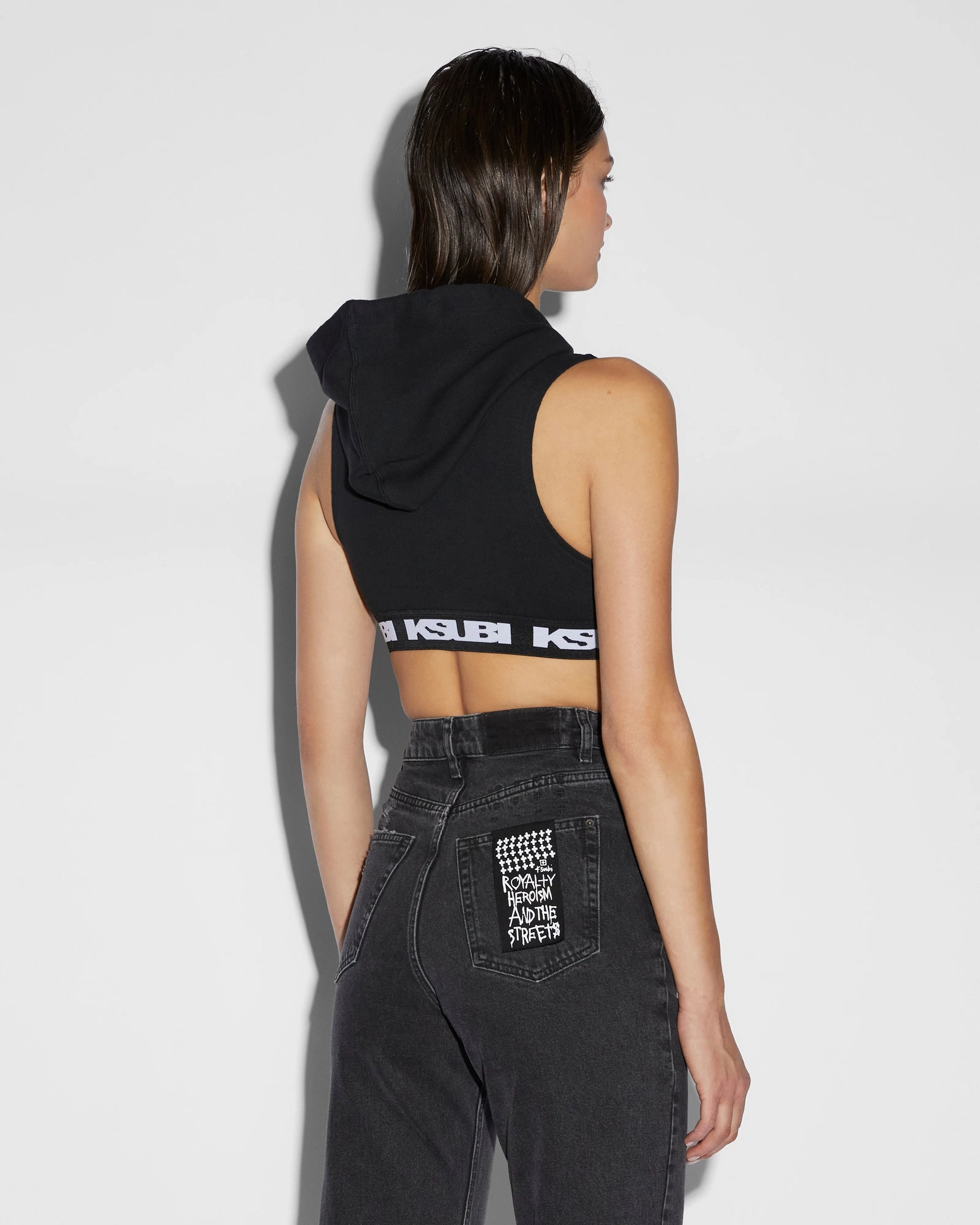 INCUBUS HOODIE TANK BLACK Sustainable Material