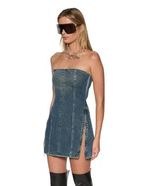 AVENUE DRESS SANDSTORM knee-length