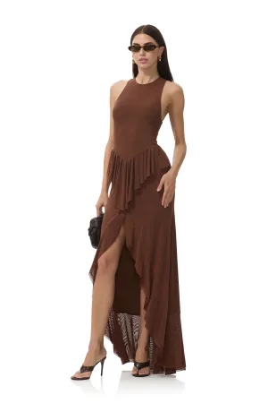 Trendy And Comfortable Easy Fit Bovina Dress - Cappuccino