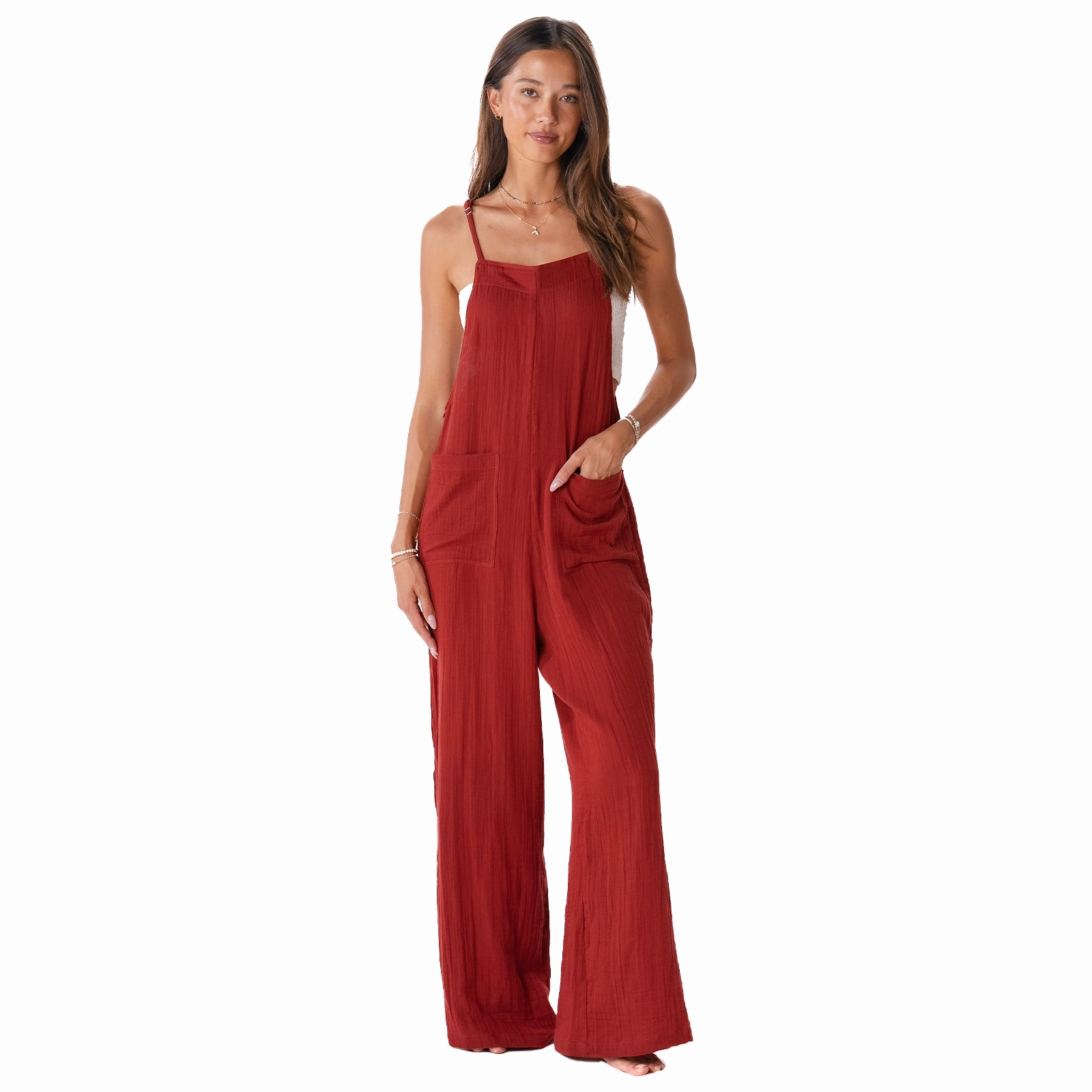 Seaside Spice Nomad Jumpsuit Satin Grace All Occasion