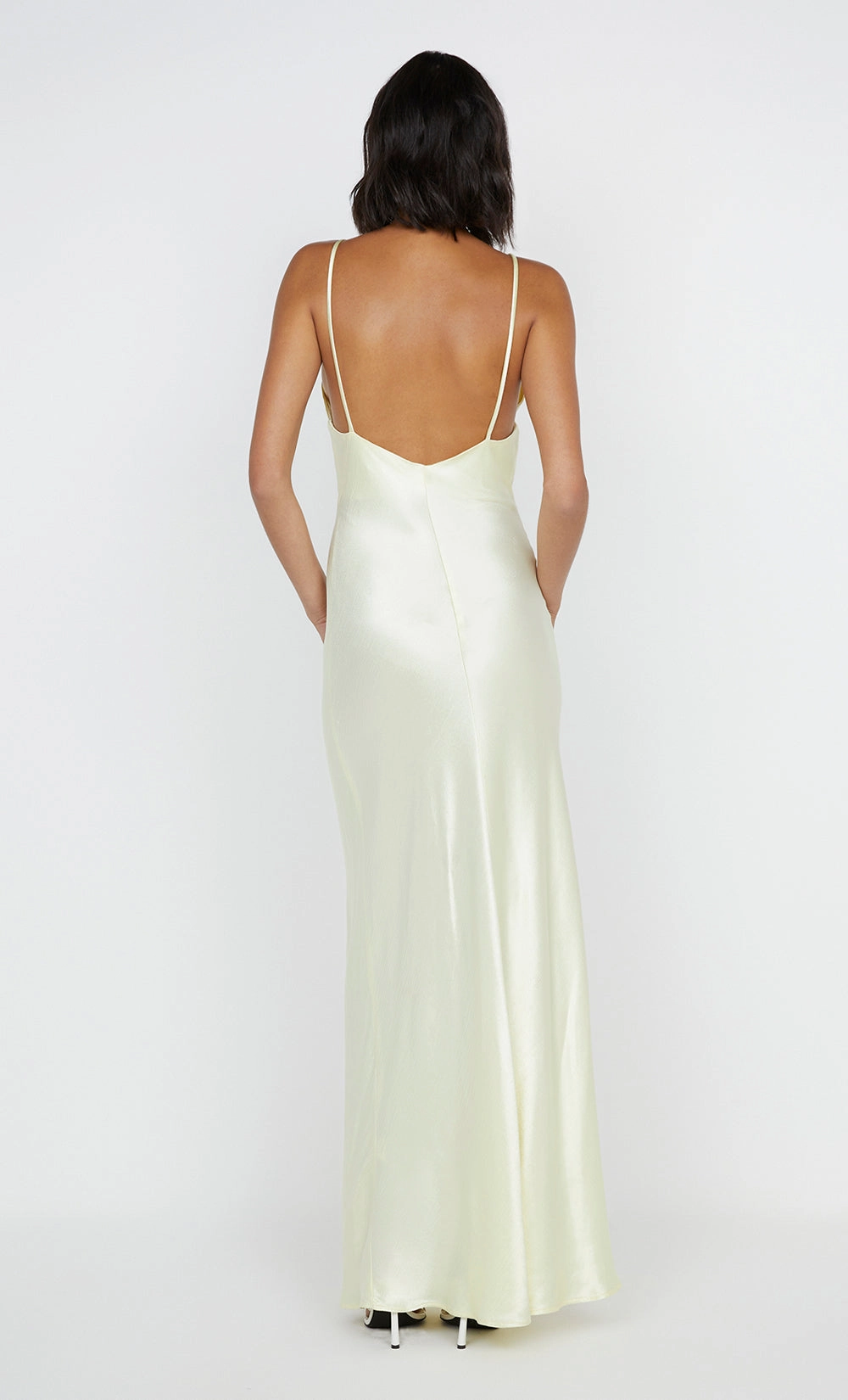 MOON DANCE V MAXI DRESS - ICE YELLOW City Essential Mood Flex