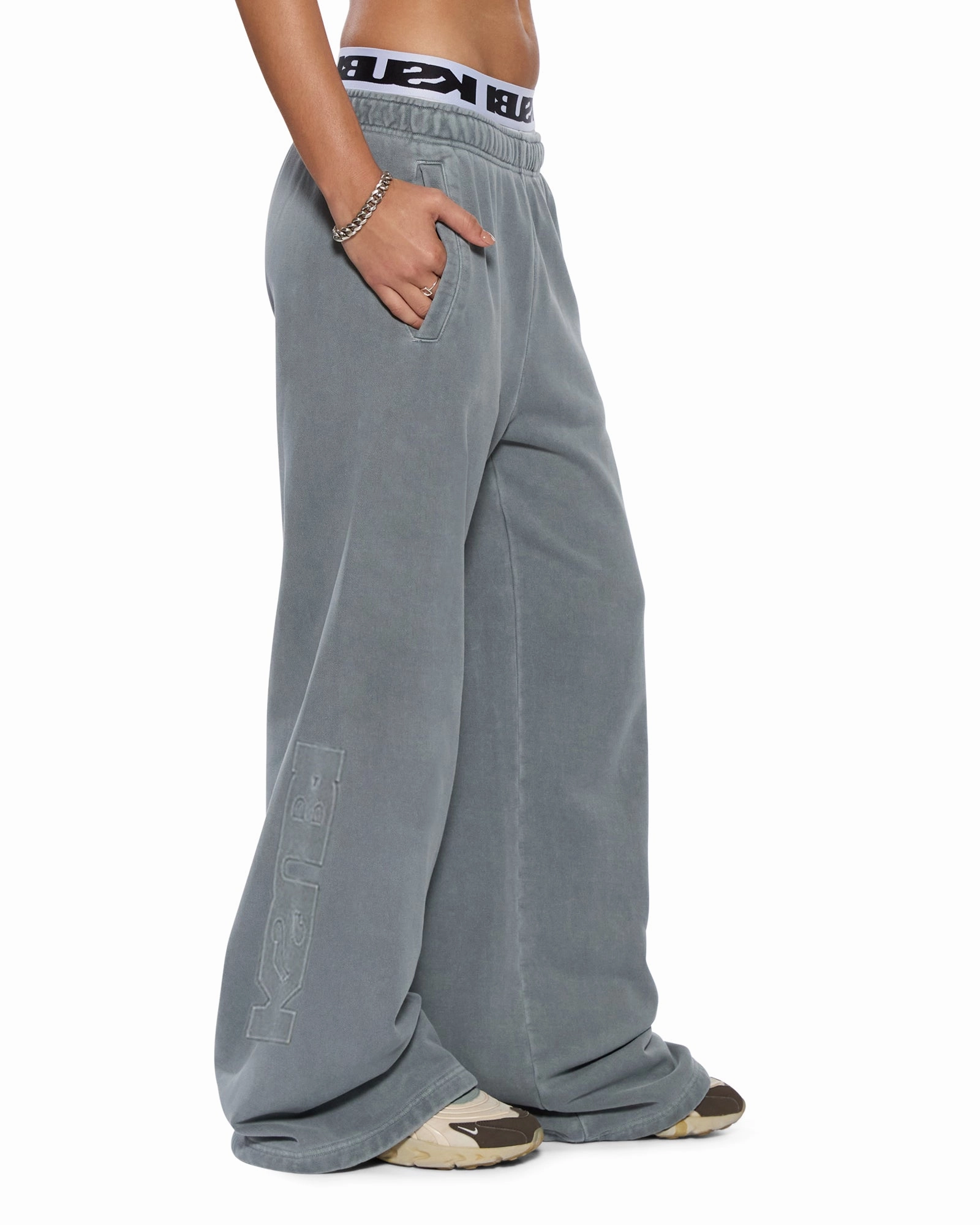 Comfort Fit Wear Soft Finish SOTT ORIGIN TRAK PANT NIGHTOWL GREY