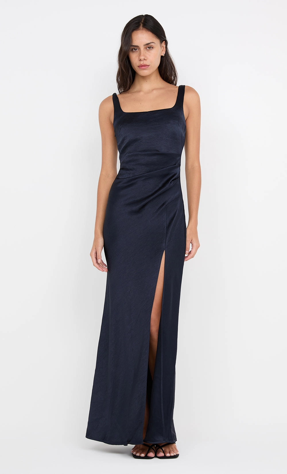 THE DREAMER SQUARE NECK DRESS - INK Subtle Look