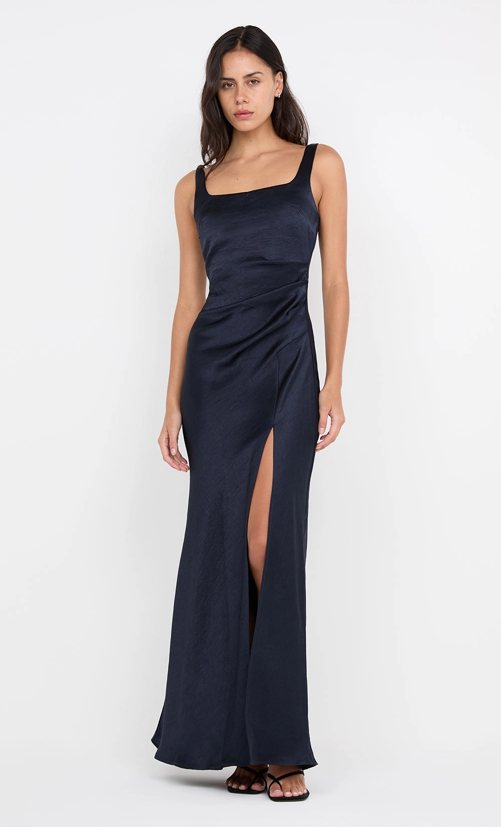 Tear-resistant THE DREAMER SQUARE NECK DRESS - INK
