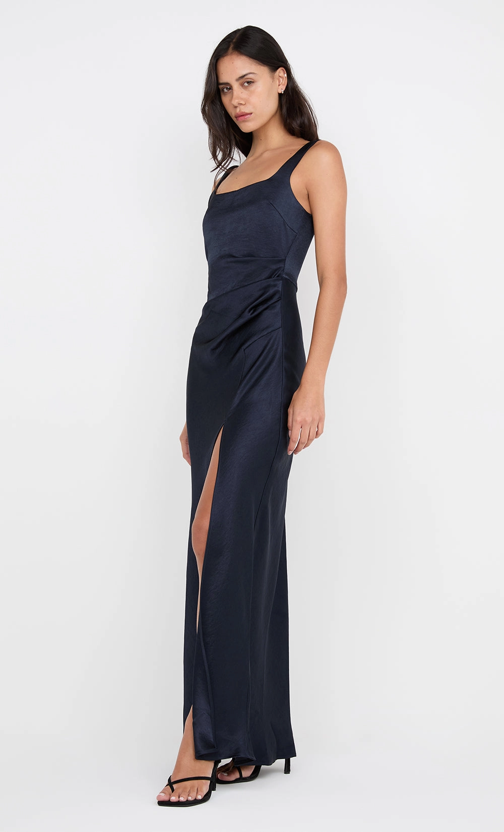 THE DREAMER SQUARE NECK DRESS - INK Night Appeal
