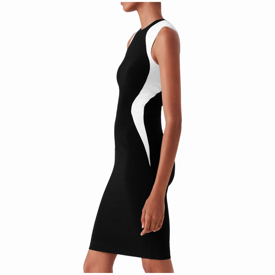 Ruffle Hem Vibrant color dress Miracle Mini Dress